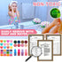 Kids Makeup Kit for Girls, Real Washable Makeup Toys, Princess Birthday Gift, Makeup Vanities for Ages 4-9