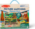 Melissa & Doug National Parks Wooden Picture Matching Magnetic Game - FSC Certified Educational Toy