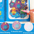 Dduolammng 12 Pack Water Coloring Books, Reusable Water Doodle Book Toys for Toddlers Educational Learning Kits