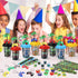 Watersay 110 Set Pcs Video Game Party Favors Includes Drink Cup with Lid Game Card Pencil Sharpener Eraser Stickers