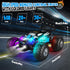 2.4GHz 20KM/H Remote Control Car, All Terrain Remote Control Truck for Boy, Rc Car with Bodylight and Two Rechargeable