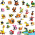 TWERF Party Favors for Kids- 30 Pack Animals Building Blocks Set Goody Bags