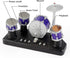 Finger Drum Set Electronic Mini Desktop Toy Instrument Game with Sounds and Lights for Kids and Adults