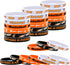 Lesnala 48 PCS Basketball Rubber Bracelets - Motivational Silicone Wristbands for Kids Party Favors