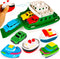 ArtCreativity Ferry Boat Bath Toy for Toddlers - 9 Pcs - Baby