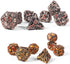 AncientDeer 7pcs Metal Dice Set D&D - Unique Dragon Pattern for Dungeons and Dragons, RPG, MTG, Board Games
