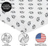 Sweet Jojo Designs Fitted Baby Crib Sheets (Soccer Ball) for Boys or Girls, Infant Nursery, Toddler Room - Standard