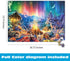 1000 Buffalo Games - Lars Stewart - Winter's Night Bonfire - Piece Jigsaw Puzzle - Colorful, Holiday Puzzles for Adults