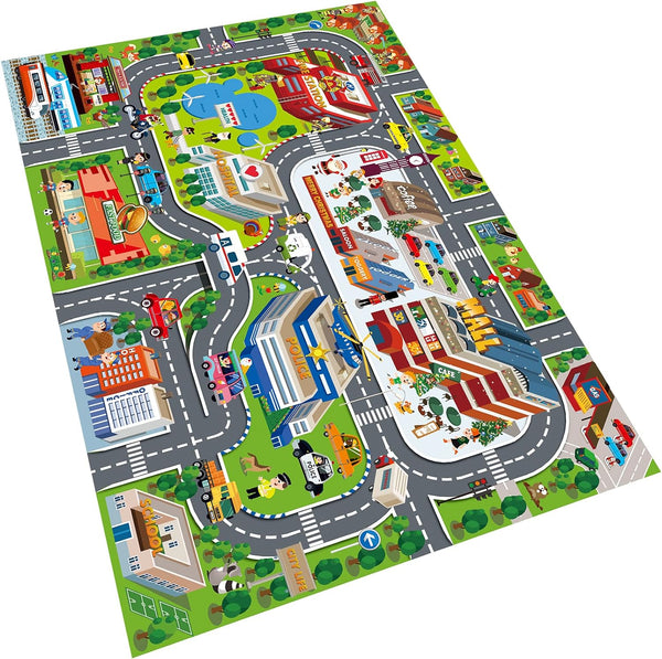 Oriate Kids Dream Mat Modern City Toy Activity Playmat, Parent-Child Interaction Game