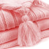 0-6 XMWEALTHY Newborn Baby Wrap Swaddle Blanket Knit Sleeping Bag Receiving Blankets Stroller Wrap for Baby Light Pink