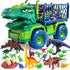 22 1 Set 3-5 5-7, 18 3 4 5 6 7 in Toddler T-rex Dinosaur Truck Toy for Kids Boys Tyrannosaurus Carrier Transport Truck