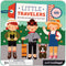 Petit Collage Little Travelers Magnetic Play Set – Mix & Match Game Board for Ages 3+
