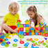FUBAODA Building Blocks for Toddlers & Kids, 180 Pcs Toy Building Sets, STEM Interlocking Building Toys