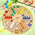 Kathfly Fast Track Board Game Set for 3-6 Players with 24 Pieces and 2 Dice, Fast Track Game Night