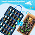 ZUIKAKU 40 40 1:64 Carrying Case for Monster Jam Trucks, Kids Toy Truck Storage Compatible with Monster Jam Trucks