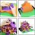JOYIN 2 Pack Halloween Craft Kit, 3D Tree House and Pumpkin Haunted House, Art and Craft DIY Kits for Kids