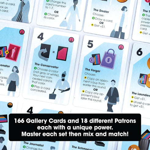 Avant Carde by Resonym: Board Game of Deck Building and Avant-Garde Art Collection