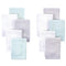 Little Treasure Unisex Baby Rayon from Bamboo Luxurious Washcloths, Mint Gray, One