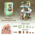Street View Mini Building Blocks Coffee House Shop Store Kit, Educational Creative Toy for Boys Girls 1025 pcs