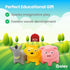 12 2 Boley Farm Animals Bath Toys Bucket - Includes Colorful Fun Free Bathtub Toys & Pool Toys for Kids & Toddlers Ages