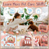 Set 12Pcs Set 3 4 5 6 7 8 TEUVO Pet Care Play Robot Dog Toys for Kids Puppy Dog Toy Pet Walk Grooming Vet Toys