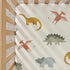 2 Pack Evolur Rawrsome Light Crib Sheet, Fitted Crib Sheet for Standard Crib and Toddler Mattress, Soft and Breathable