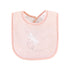 Hudson Baby Unisex Cotton Terry Drooler Bibs - Bunny Design, One Size