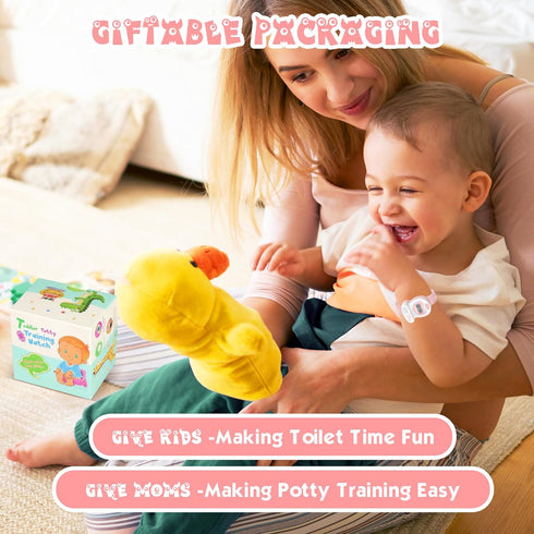 BEN NEVIS NN Potty Training Watch, Potty Timer Toilet Shape and LED Colorful Lights, Toddler Toilet Training Aid