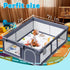 71" 79" Baby Play MatThick Soft X Playpen mat, Non-Slip and Machine Washable Baby Play Mats for FloorCrawling Mat