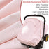 Summer Spring/Summer/Autumn Baby Car Seat Cover Compatible with Doona Car Seat and Stroller,Breathable Sunproof Car