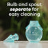 Talbot's Dr. Nasal Aspirator for Babies - Silicone - with Storage Case - Blue Elephant