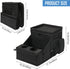 COOLBEBE Car Seat Organizer, Backseat Car Organizer with Cup Holders for Kids and Adults Travel, Cooler Compartment