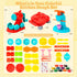 59 3 1 Sets 3-4-8, Playset Aprilwolf PCS in Dough for Kids Ages Art Crafts Dough Tools Kit, Ice Cream Noodle Hamburger