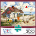 Buffalo Games - Charles Wysocki - Root Beer Break at the Butterfields - 300 Large Piece Jigsaw Puzzle, Brown