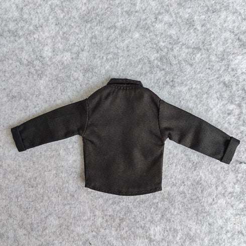 1/12 Scale Figure Clothes Shirt Coat Cardigan for 6inch Male Action Figure Body Doll in White