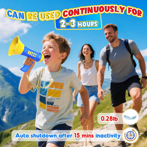 Windidi 3,4,5,7,8,9 Rechargeable Voice Changer for Kid, Mini Megaphone,Toys for Years Old Boy Girl Birthday Gifts