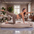 Lopecom Pregnancy Inflatable Pillow with a Hole, Prone Support Maternity Air Mattress with Pump, Supportive PVC