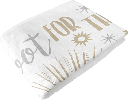 Sweet Jojo Designs Star and Moon Girl Milestone Blanket Monthly Newborn First Year Growth Mat Baby Shower Memory