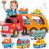 Nicmore Carrier Truck Toddler Toys Car: Transport Toy for 1 2 3
