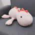 24" 3.4 lbs Pink Weighted Dino Stuffed Toys, Cute Plushie Dolls Pillow Gifts for Kids and Adults