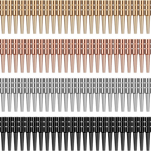 Leitee 96 Pieces Metal Cribbage Board Pegs Fit 1/8 Holes Cribbage Pins