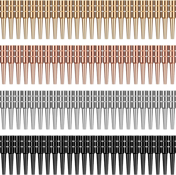 Leitee 96 Pieces Metal Cribbage Board Pegs Fit 1/8 Holes Cribbage Pins