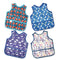 Joyo roy Mess Proof Waterproof Baby Bibs for Eating, Soft Machine Washable Sleeveless Smock Bib for Boys 1-3 Years