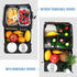 COOLBEBE Car Seat Organizer, Backseat Car Organizer with Cup Holders for Kids and Adults Travel, Cooler Compartment