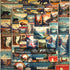 Vintage National Parks Puzzle for Adults 1000 Pieces, Travel Poster Landscape Including Yellowstone, Zion, Acadia,