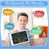 8.5 Inch 3 4 5 6 7 8 (12 Pack) Party Favor LCD Writing Tablet for Kids, Colorful Doodle Board Drawing Tablet