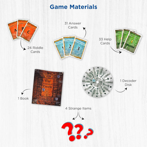 Exit: The Forbidden Castle | Exit: The Game - A Kosmos Game | Family-Friendly Card-Based Escape Room for 1 to 4 Players