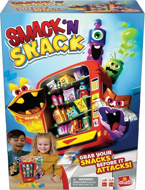 Goliath Smack 'N Snack Game - Collect Snacks Before Monsters Attack! for Ages 4 and Up, 2-4 Players