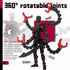 PkghoKids T13 3D 13 13 13 Assembly Completed Action Figure Printed Multi-Jointed Movable T Nova Robot Action Figure