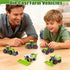 5 Pack 3 4 5 6 7 8 Diecast Farm Tractor Toy, Toddlers Farm Toys Tractor Vehicles with Combine Harvester, Forage